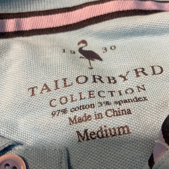 Mens Tailorbyrd collection bright/light blue medium - Picture 3 of 3